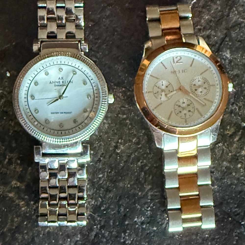 Two Watches-Relic and Anne Klein Diamond